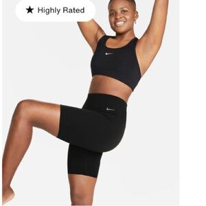 Nike Zenvy Black Women's Bike Shorts